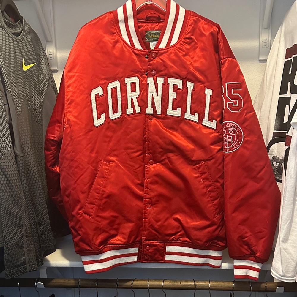 Cornell University Red Varsity Jacket